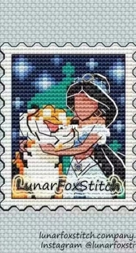 Lunar Fox Stitch - Jasmine and Rajah XSD