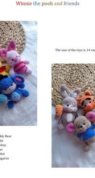 Stitches by Irina - Pooh and Friends