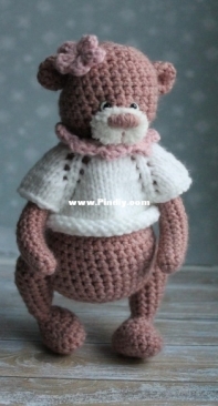 Pam Pino Design - Nazeli Mkrtchyan-Tadevosyan - Rose Bear
