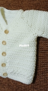 Herringbone cardigan for newborn gift