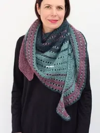 Wishmaker Shawl by Helen Stewart - Curious Handmade