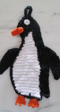 Oven cloth penguin