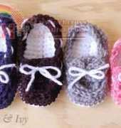 Whistle and Ivy- Bethany Dearden - Baby Boat Booties