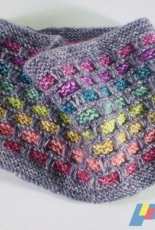 Frankies Knitted Stuff-Ribbon Cowl by Frankie Brown-Free