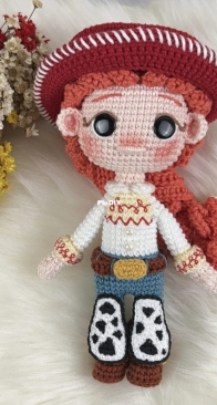 Gil Amigurumi - Gilson Viana - Jessie - Potuguese