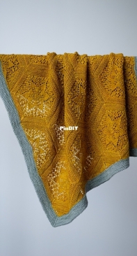 Nectar blanket by Ysolda Teague