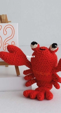 My Crochet Chums - Pia Simpson - Lockdown Ami Challenge - Number 32 - Lobster - Free