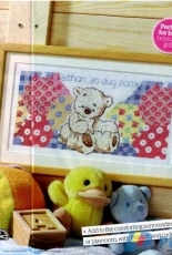 Lickle Ted - First Lickle Sampler from The World of Cross Stitching TWOCS 155 XSD