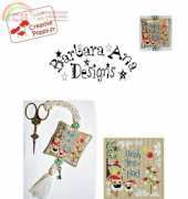 Creative Poppy - Barbara Ana Designs BAN196-102011 Ouah-Yeux Noel, Ornament Pour Ciseaux