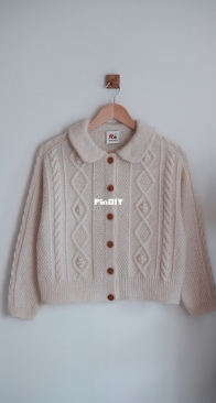 Athens Collar Cardigan - Soop Knits/Manmi Choi EN/KR