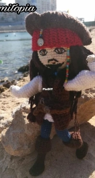 Amitopia - Mero Designs - Marwa Elgendi - Captain Jack Sparrow