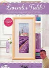 Heritage Crafts - Lavender Fields by John Clayton from The World of Cross Stitching TWOCS 228 XSD