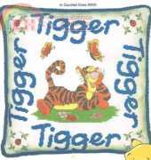 Designer Stitches H10 Tigger cushion