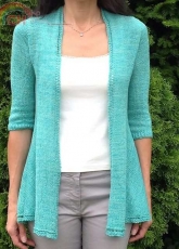 Soubrette Cardigan by Mary Annarella