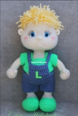 Crisas Haekelwelt - Christine Vetter - Doll Leon - Leon the Doll - Spanish - Translated