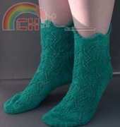 Gothic Architecture Socks by Karen Butler
