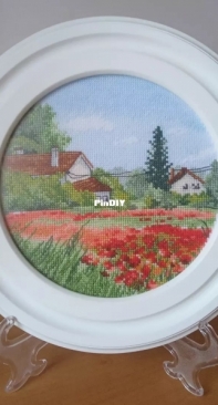 Oven 1287 Miniature.Poppies