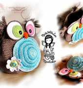 Nellagolds Shop -  Martina Luzova - 028 Bag Jolly Owl