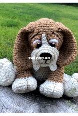 K4TT - Fiberdoodles - SA090 - Happy the Hound
