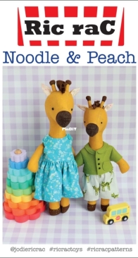 Ric Rac - Jodie Carleton - RR090 - Noodle and Peach