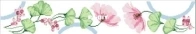 Ginkgo and pink flowers/Ginco e fiori rosa by Mani di Fata