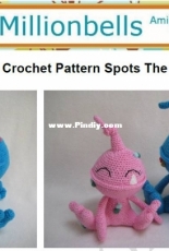 Millionbells - Marjan Schepers - Amigurumi Crochet Pattern Spots The Monster