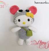 Havva Unlu - Hello Kitty in Mouse Costume
