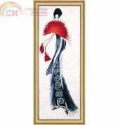 Design Works - 2422 Lady with Fan