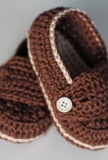 Buttoned Baby Loafers