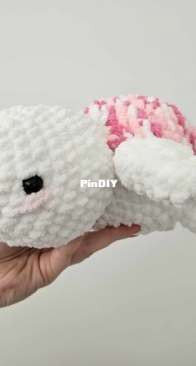 Turtle (Pink Mix + White)