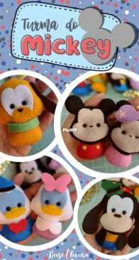 Deise Oliveira - Mickeys Class - Turma do Mickey - Portuguese