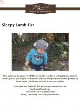 TMKCrochet - Jennifer Lynas - Sleepy Lamb Hat
