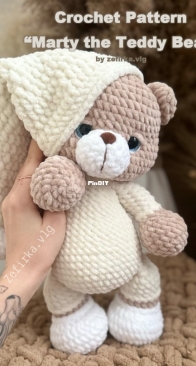 Zefirka vlg - Valentina Vashchenko - Marty the teddy bear