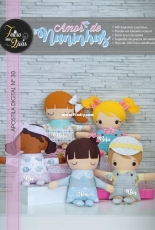 Feltro em Duas - No.30 Amor de Naninhas - Felt Pattern - Portugues