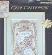 Dimensions - The Gold Collection 35062 Tiny Little Treasure Birth Record XSD
