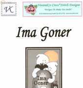 VK VeeandCo Cross Stitch 133-08 - Ima Goner