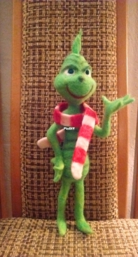 Grinch - needle felting
