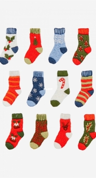DMC - Christmas Socks - Free