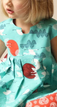 Made By Rae - Geranium Dress - Sizes 0-12 years