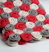 Tanya Shliazhko -  Rose Field Baby Blanket