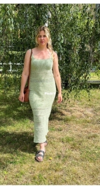 Lisettes Crochet - Lisete Lannerhag - Crochet Dress