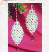 Herrschners Beaded Drop Ornaments # 514420