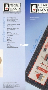 Heart in Hand - Patriotic Tiny Town by Cecilia Turner