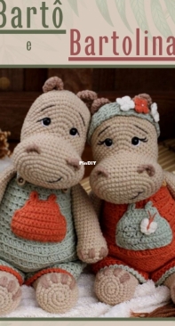 Ro Migurumi - Rosâne Spera - Bartô e Bartolina - Portuguese