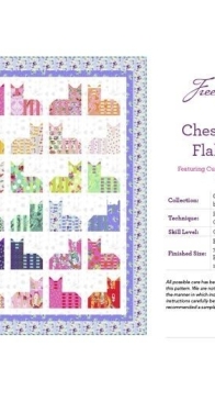 Free Spirit Fabrics - Cheshire Cats Flake Quilt by Stacey Day - Free