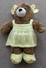 Lemon Shoes for Teddy by Esther Kate-Free