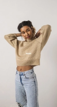 Hanko Sweater by Gunnel Möller-Swedish-Free