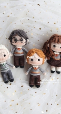 Lulu Petite Doll - Petite Balcony - Toshicraft - Alexander - Huong Chi - Huong Hoang - The Famous Wizards Miniature Doll: White-Haired, Yellow-Haired, Brown-Haired, Black-Haired