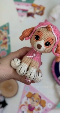 Cute Pattern By Ya / Crochet Friend Toy - Anastasia Smolyakova - Puppy Pilot