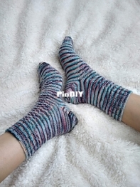 Movie Night Socks by Amy Kate Sutherland